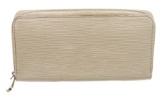 Louis Vuitton Mauve Epi Leather Monogram Zippy Wallet