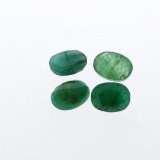 4.97 cts. Oval Cut Natural Emerald Parcel