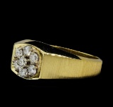 0.56 ctw Diamond Ring - 14KT Yellow Gold