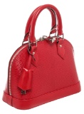 Louis Vuitton Red Epi Leather Alma BB Bag