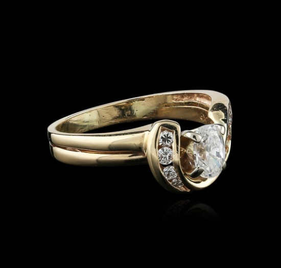 14KT Yellow Gold 0.50 ctw Diamond Ring