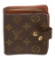 Louis Vuitton Monogram Compact Porte Papier Zippe Wallet