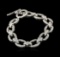 18KT White Gold 2.64 ctw Diamond Bracelet