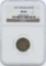 1907 Netherland 5 Cents Coin NGC MS66