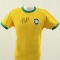 Autographed Soccer Jersey (Pele - Brazil) by Pele