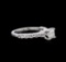 1.47 ctw Diamond Ring - 14KT White Gold