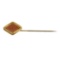 Gold Stone Stick Pin - Yellow Gold Plated