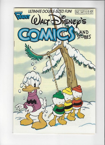 Walt Disneys Comics and Stories Issue #547 by Gladstone Publishing
