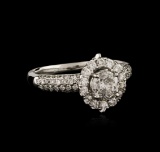 18KT White Gold 1.53 ctw Diamond Ring