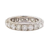 3.25 ctw Diamond Ring - 18KT White Gold