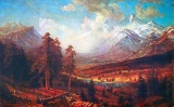 Estes Park by Albert Bierstadt