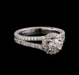 1.06 ctw Diamond Ring - 14KT White Gold