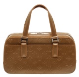 Louis Vuitton Gold Mat Leather Shelton Bag