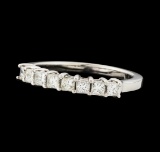 0.54 ctw Diamond Ring - 14KT White Gold