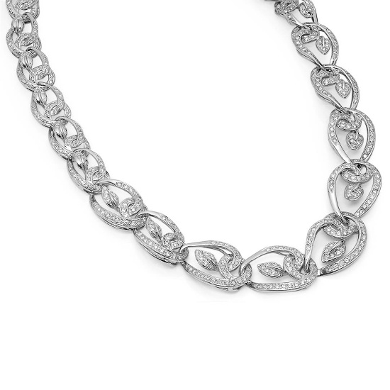 9.25CTW Diamond Necklace, (SI1-SI3/G-H)