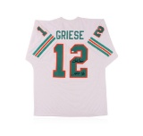 Miami Dolphins Hall of Famer Bob Griese Autographed Jersey