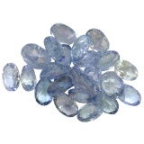 12.47 ctw Oval Mixed Tanzanite Parcel