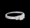 0.74 ctw Diamond Ring - 14KT White Gold