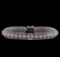 3.95 ctw Diamond Bracelet - 14KT White Gold