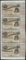 Uncut Sheet of (4) State of Louisiana Baby Bond Obsolete Notes