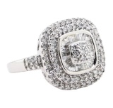 1.00 ctw Diamond Ring - 10KT White Gold