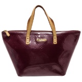 Louis Vuitton Purple Vernis Leather Bellevue PM Bag