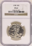 1938 Walking Liberty Half Dollar Proof Coin NGC PF67