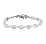 2.00 ctw Diamond Bracelet - 14KT White Gold