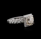 18KT White Gold 3.57 ctw Diamond Ring