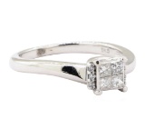 0.30 ctw Diamond Ring - 10KT White Gold