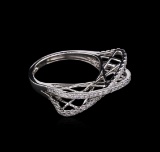 0.57 ctw Diamond Ring - 14KT White Gold