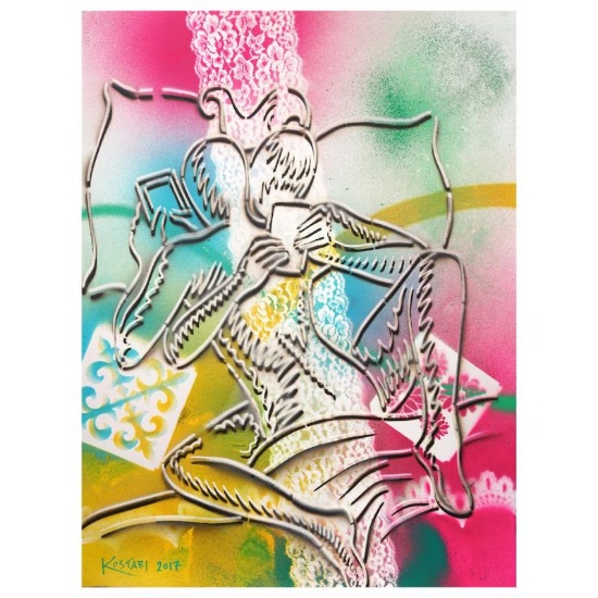 The Fabric Of Passion by Kostabi Original