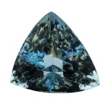 5.02 ct.Natural Trilliant Cut Aquamarine