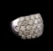 14KT White Gold 3.64 ctw Diamond Ring
