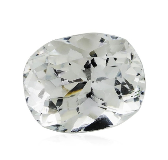 5.99 ct.Natural Cushion Cut Aquamarine