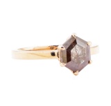 1.10 ctw Brown Diamond Ring - 14KT Rose Gold