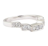 0.80 ctw Diamond Ring - 14KT White Gold