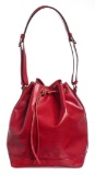 Louis Vuitton Red Epi Leather Noe GM Drawstring Shoulder Bag