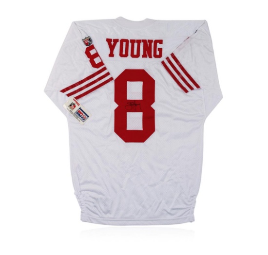San Francisco 49ers Steve Young Autographed Jersey