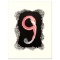 Numeral 9 by Erte (1892-1990)