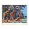 Giraffe Lake by Henrie (1932-1999)