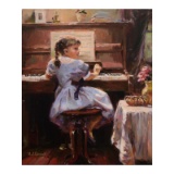 The Music Lesson by Garmash