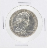 1918 Lincoln Illinois Centennial Commemorative Half Dollar Coin