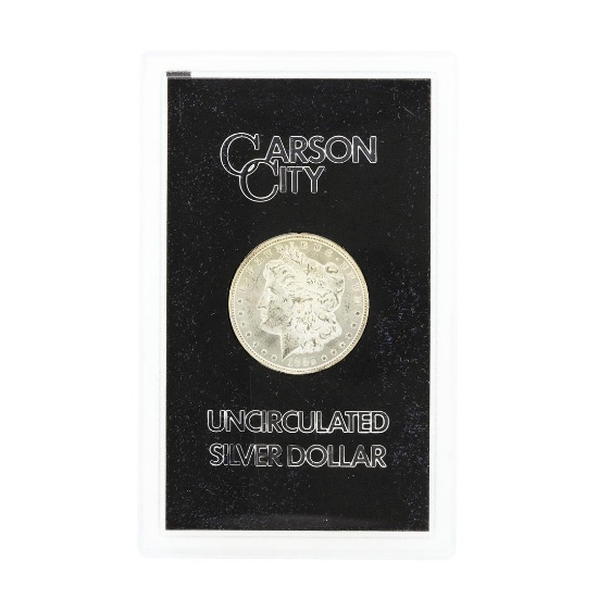 1885 Carson City Uncirculated Silver Dollar