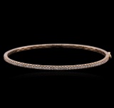 14KT Rose Gold 0.46 ctw Diamond Bracelet