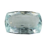 10.92 ct.Natural Cushion Cut Aquamarine