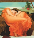 Frederick Leighton Flaming June