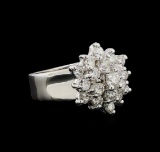 14KT White Gold 1.55 ctw Diamond Ring