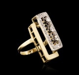 14KT Yellow Gold 1.04 ctw Diamond Ring