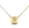 0.57 ctw Diamond Necklace - 14KT Yellow Gold